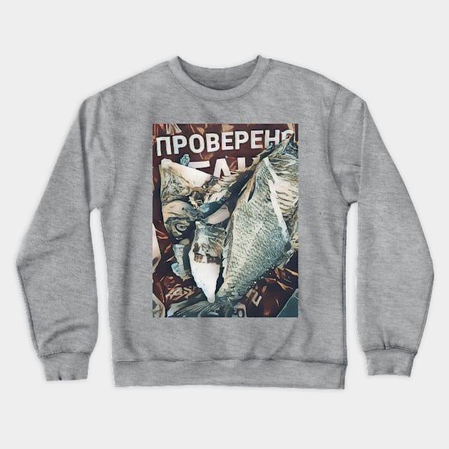 Fish digital art Crewneck Sweatshirt by KultakalaSPb-Design